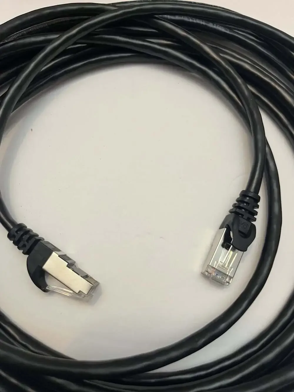 Cable Matters Cat 6A Shielded Ethernet Patch Cable 160012-BLK-20 20 Feet, Black